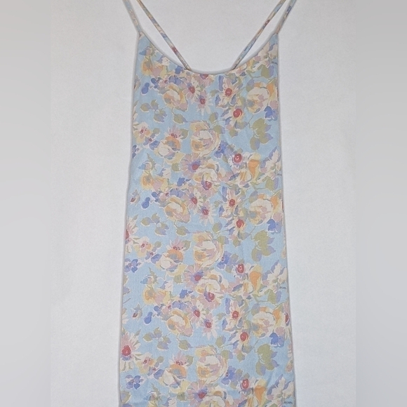SOMETHING NAVY DRESS FLORAL Blue - Picture 6 of 15